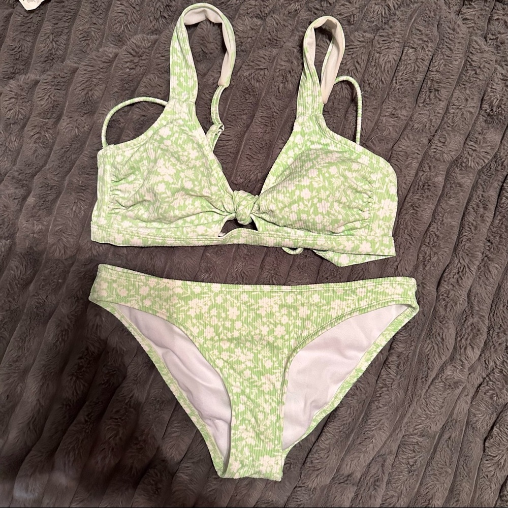 Green Target Bikini